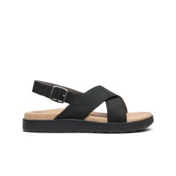 Women's Elle Luxe Backstrap Sandal  |  Black/Black