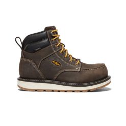 Men's Cincinnati 6 Waterproof Boot (Carbon Toe)  |  Dark Chocolate/Sandshell